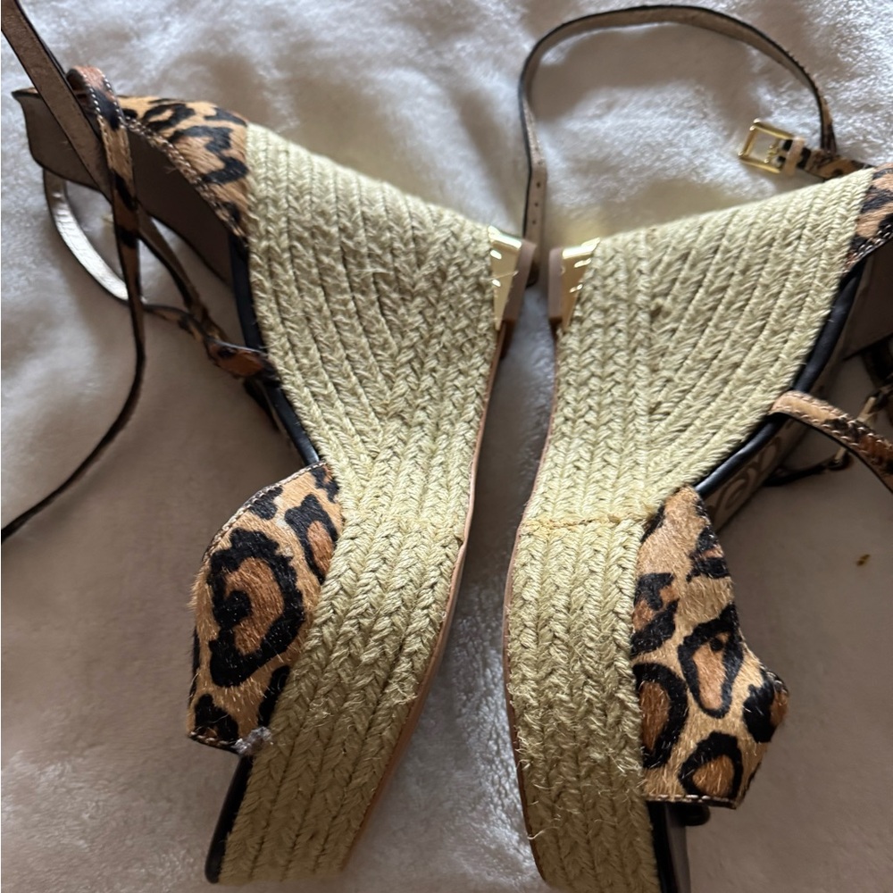 Sam Edelman wedge open toe with 4 inch